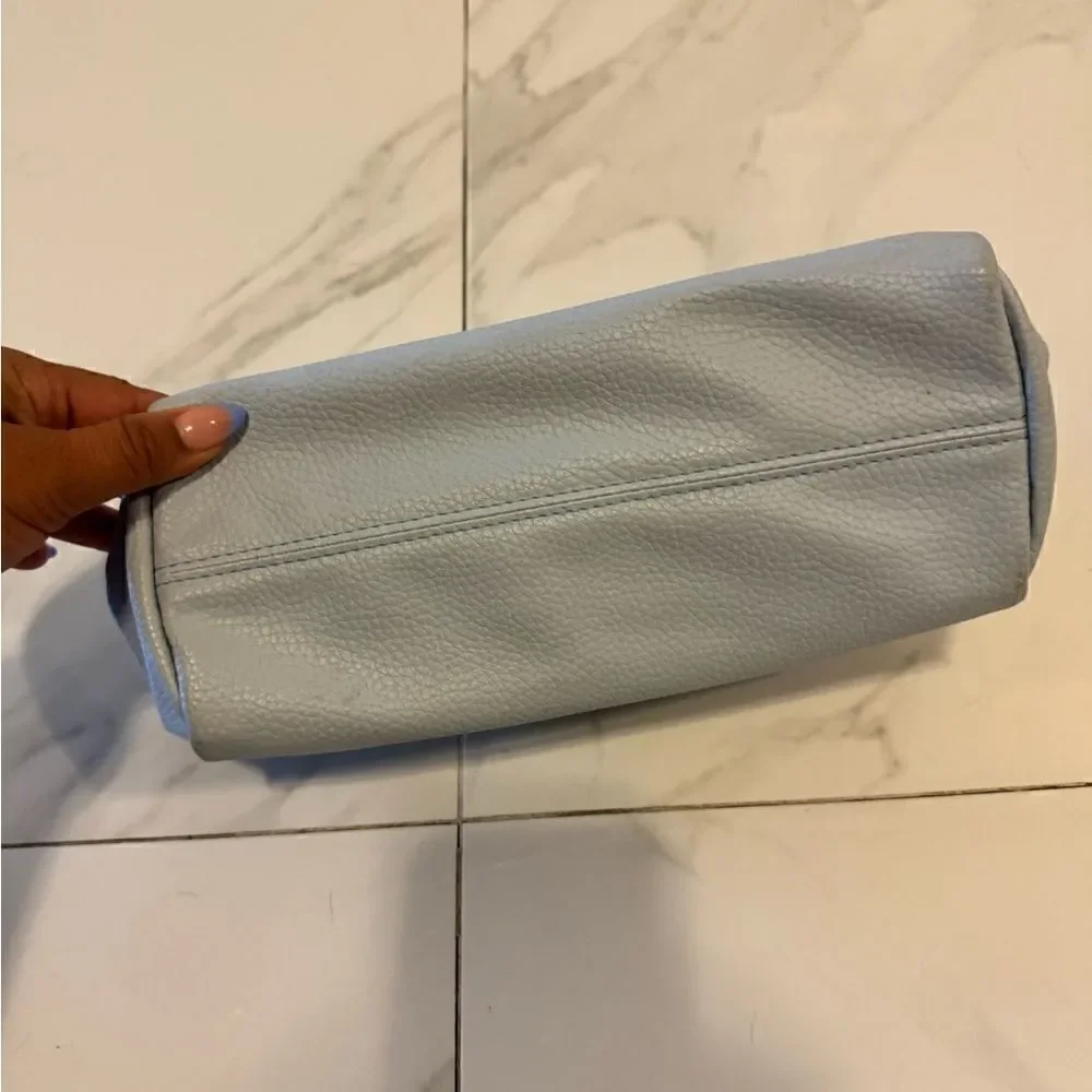 Baby blue leather cosmetic #16